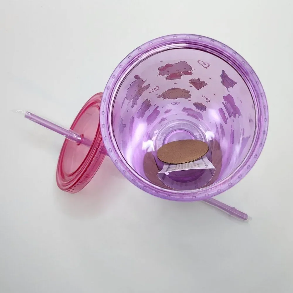 NEW Hello Kitty & Friends Snacks Allover Print Confetti-Filled Carnival Cup